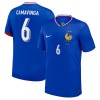 Camiseta de fútbol Francia Camavinga 6 Primera Equipación Euro 2024 - Hombre